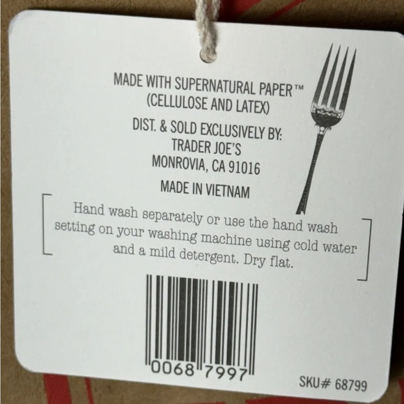 Original Trader Joe’s Paper Grocery Bag Design - Picture 5 of 5